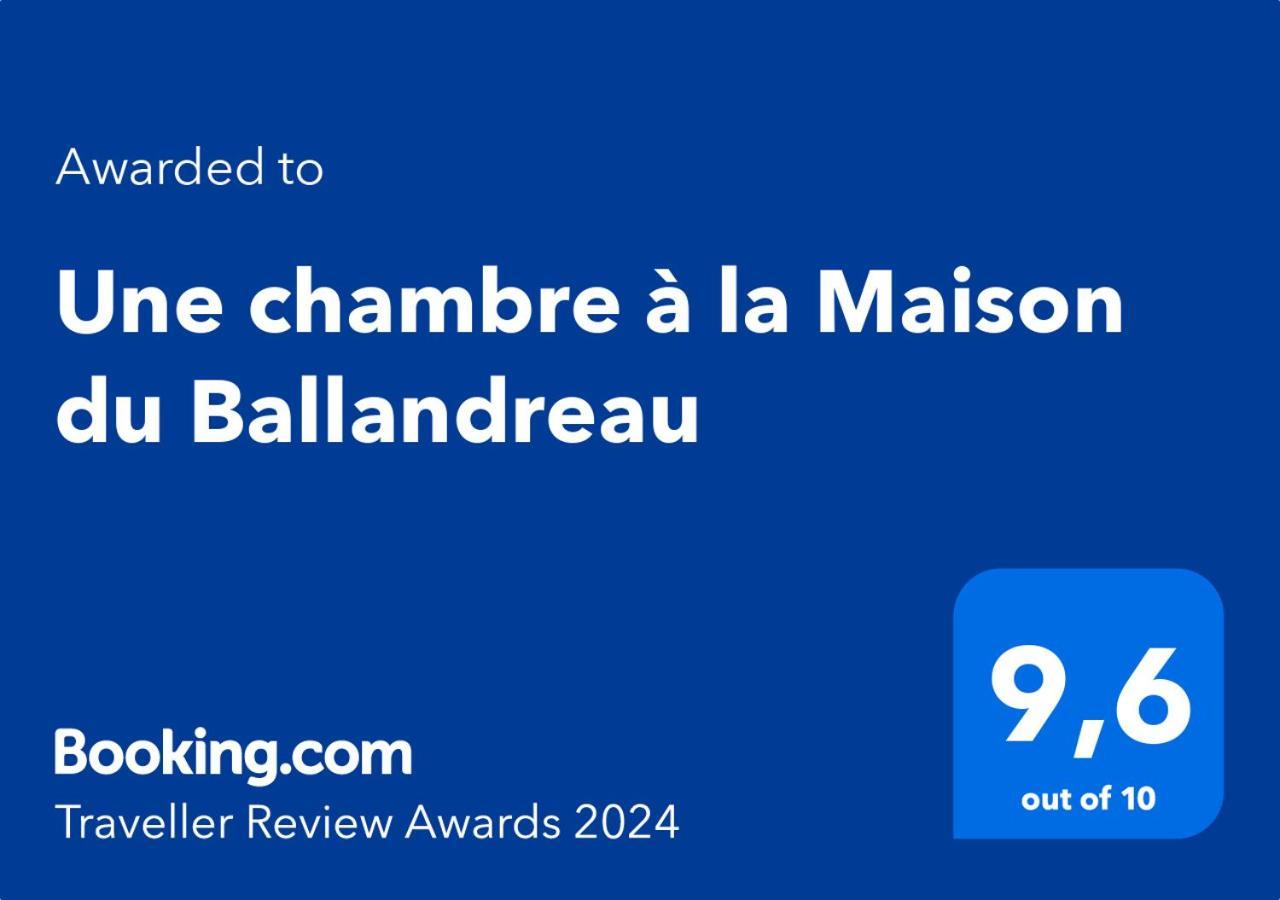 Bed and Breakfast Une Chambre A La Maison Du Ballandreau Monsegur  Экстерьер фото